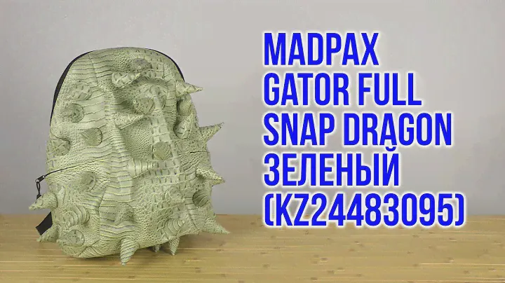 Распаковка MadPax Gator Full Snap Dragon Зеленый KZ24483095