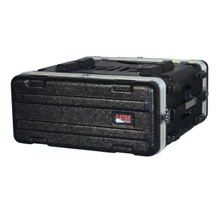 GATOR GR-4L рэковый кейс на 4U, стальные рельсы, 19 вес 5.89 кг,пластик