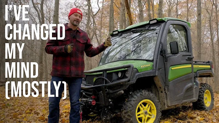 ЭТОТ аллигатор растёт у меня? ОБЗОР JOHN DEERE 865R 1 ГОД! ПОМНИТЕ, ЭТО СТОИТ 35 000 долларов! 😱🤯🐊