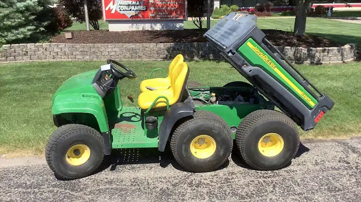 John Deere TH6x4 Gator UTV | Lot 2-60614 | Online Auction | Repocast.com