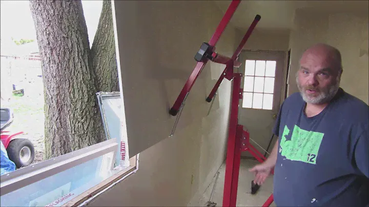 AMAZON DRYWALL/SHEETROCK  LIFT (ASSEMBLY & FIRST LOOK)