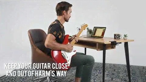 Frameworks Desk Clamping Guitar Rest