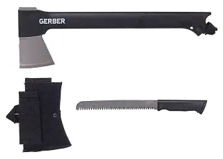 Топор Gerber Hunting axe-gator combo II пила-3