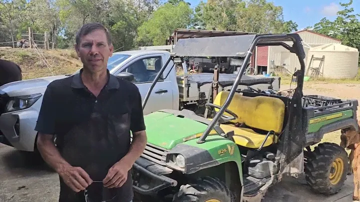 JOHN DEERE GATOR  825i fuel pump replacement