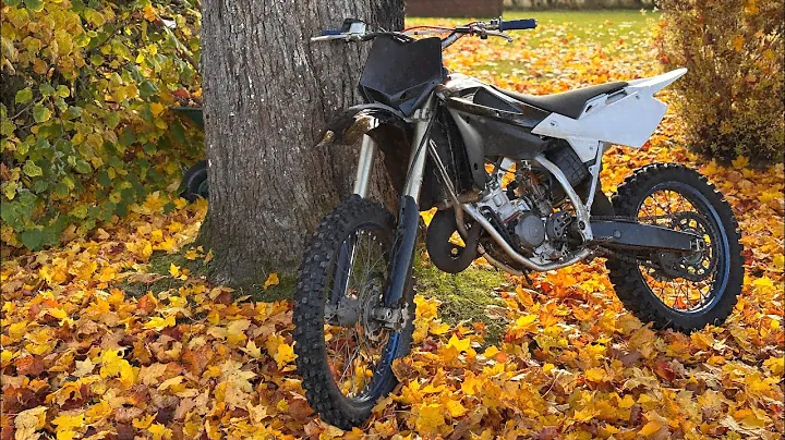 Come on a autumn ride with me 🍂 | Husqvarna cr125 2008