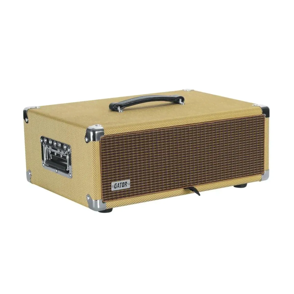 GATOR GR-RETRORACK-3TW Винтажный рэк, 3U, бежевый-0