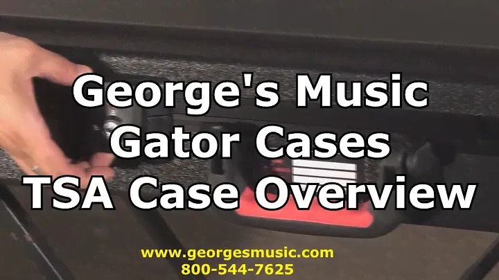 George's Music Gator Cases Acoustic Hardshell TSA Case Overview