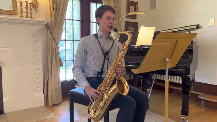 Wilson Schaefer Tenor Sax Chromatic Scale - St. Thomas HB Audition