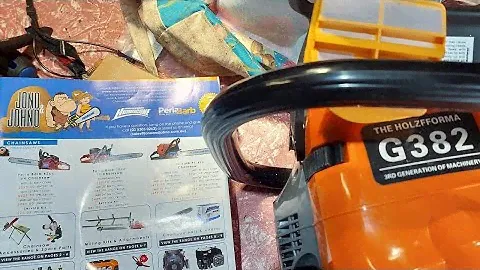 Update on farmertec G382 chainsaw  hd air filter