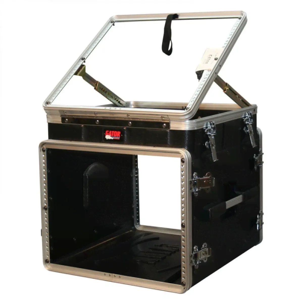 Gator GRC-10x8PU Рэковый кейс,пластик,черный,10U верх, 8U низ-0