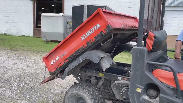 Kubota dump bed