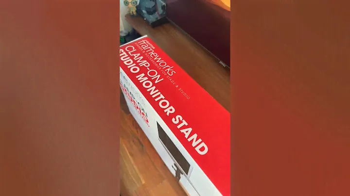 Unboxing the Clamp-On Studio Monitor Stand from GATOR frameworks