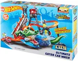 Трек Hot Wheels City Ultimate Gator Car Wash FTB67, Невообразимая Автомойка Хотвилс