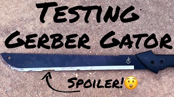 Gerber Gator or Gerber Garbage?? Shocking results at end!