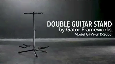 Gator Frameworks GFW-GTR-2000 Double Guitar Stand
