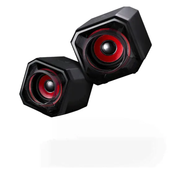 Компьютерная акустика Verbatim Gaming Gator Eye Чёрный 2,5 W-1