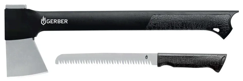 Набор инструментов Gerber Gator Axe Combo II 1014061 черный компл.топорпила блистер