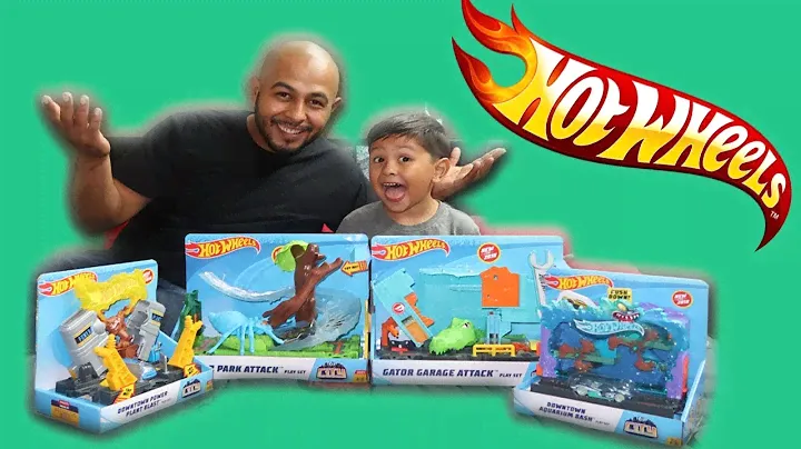HOT WHEELS CITY COLLECTION (2018) Gator Garage Attack