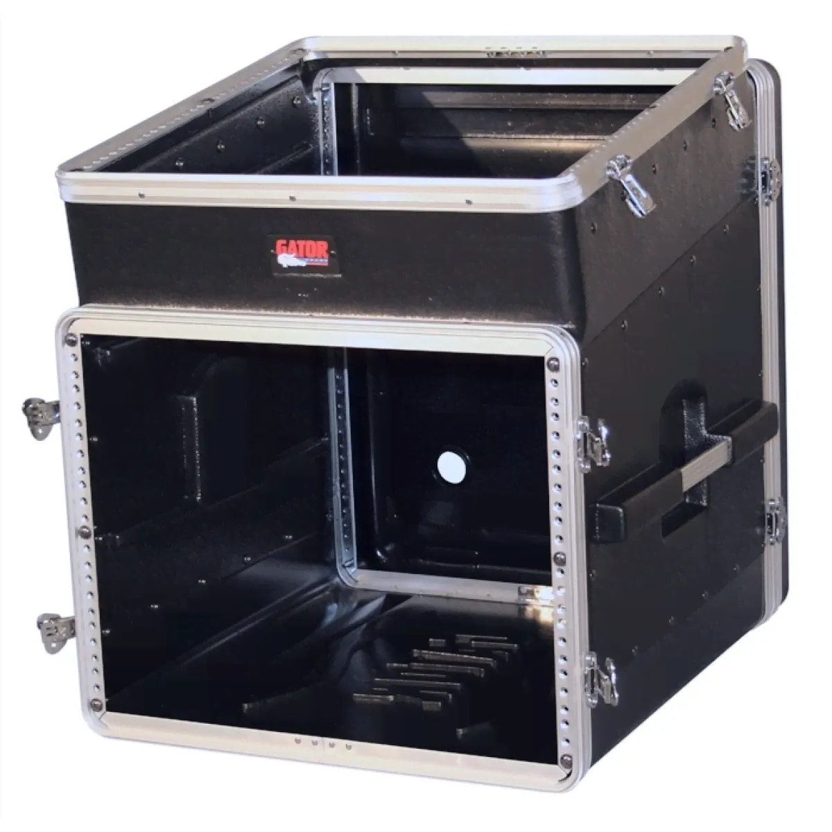 Gator GRC-10x8 Рэковый кейс,пластик,черный,10U верх, 8U низ-2