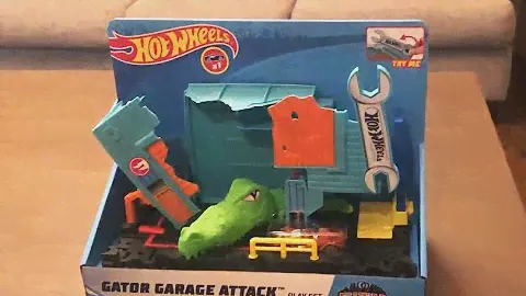 Hot Wheels| City| Gator Garage Attack | Toy Unboxing