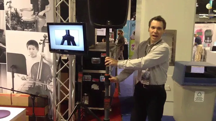 Kraft Music - Gator Cases ID 3000 Series Speaker Stands at NAMM 2013