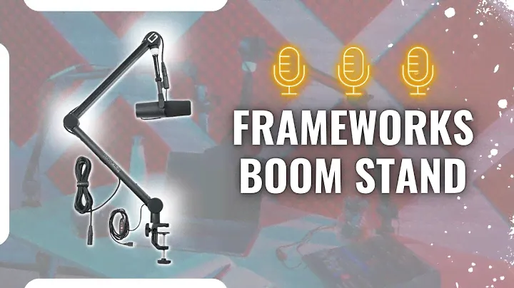 Gator Frameworks Deluxe Desk-Mounted Broadcast Microphone Boom Stand For Podcasts #microphonereview