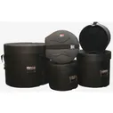GATOR GPR-FUSION-SET - набор из 5-ти пластик.кейсов для барабанов 22'х18',12'х10',10'х 9',14'х5.5'