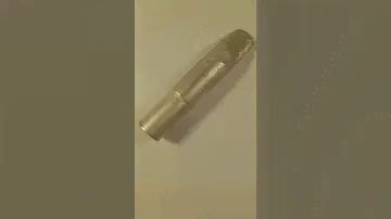 Solid silver 925 mouthpiece for tenor saxophone. Мундштук из цельного серебра для тенор саксофона