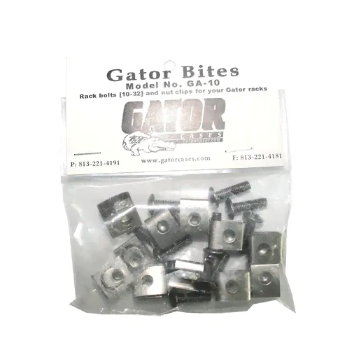 Комплект крепежа для рэковых кейсов Gator GA-10-0