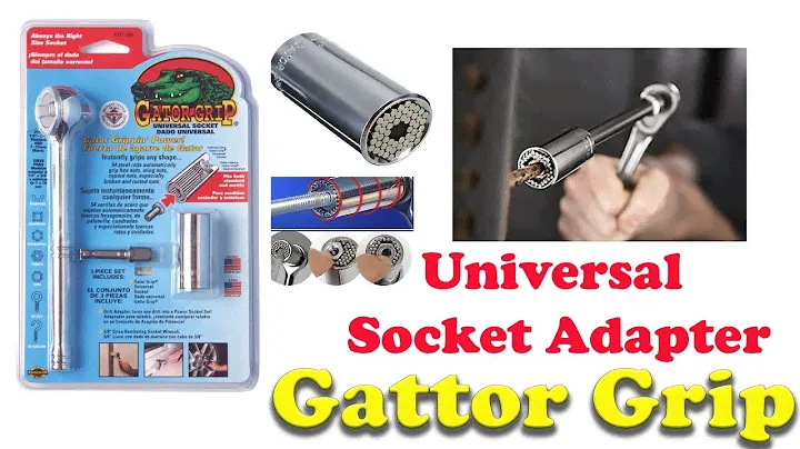 Gator Grip Universal Socket Adapter: How its Works ??? Best Power Tool..