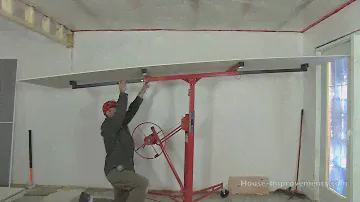 How To Use a Drywall Lift