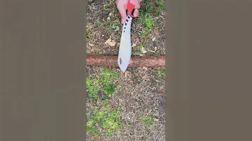 Check out the full review on my channel please! Gerber Versa-fix Pro Machete Hybrid!