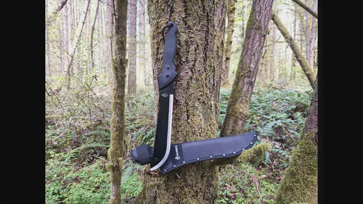 MACHETE PARA CAMPING Y EXCURSIONES  GERBER GATOR JR. VIDEO EN ESPANOL