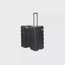GATOR G-PROR-6U-19 - рэковый кейс, 6U, ручка, колеса, стальные рельсы, пластик