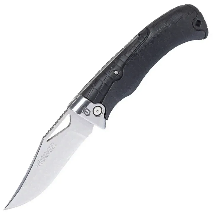 Нож складной Gerber Gator Premium Sheath Folder Clip Point (30-001085) Клинок 9 см Чёрный