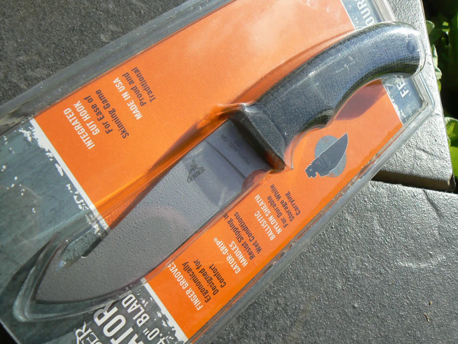 Нож с фиксированным клинком Gerber Gator, сталь 420HC, рукоять стеклотекстолит G10-3