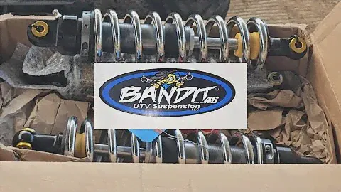 JOHN DEERE GATOR 825i, BANDIT After Market Shocks